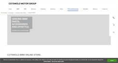 Desktop Screenshot of cotswoldstore.com